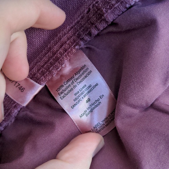 No Boundaries Men's Chino Shorts Pink Size 40 100% Cotton Slash Pockets - Picture 11 of 11